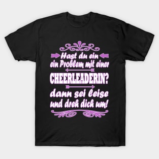 Cheerleader Akrobatik Sport Squads Leidenschaft T-Shirt